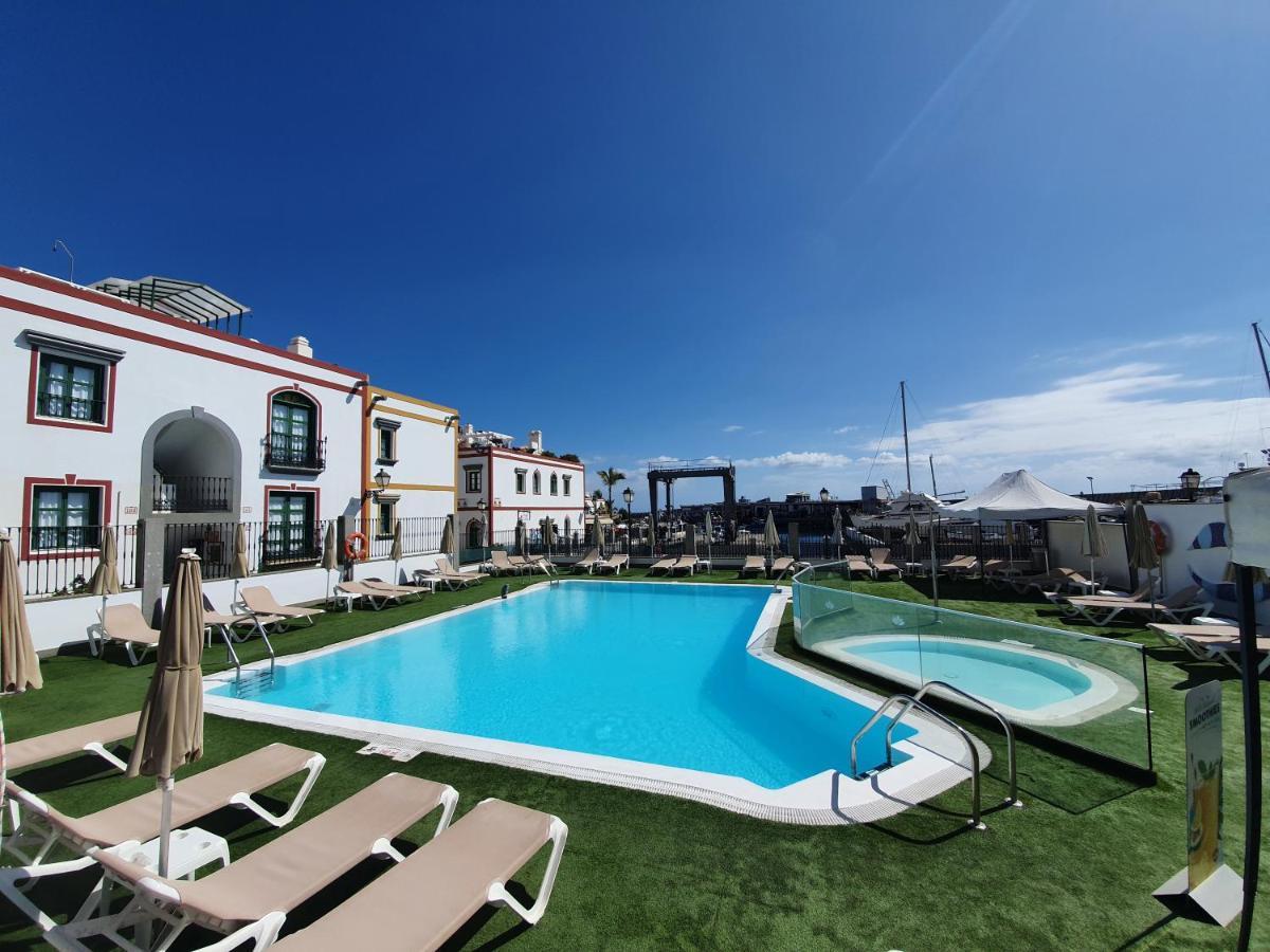Billy'S Marina 360 With Pool Access Lägenhet Puerto De Mogan Exteriör bild