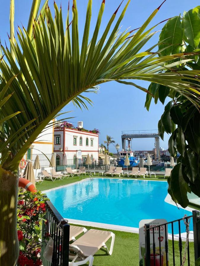 Billy'S Marina 360 With Pool Access Lägenhet Puerto De Mogan Exteriör bild